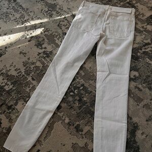 Frame Denim Off-White Le Skinny Jeans